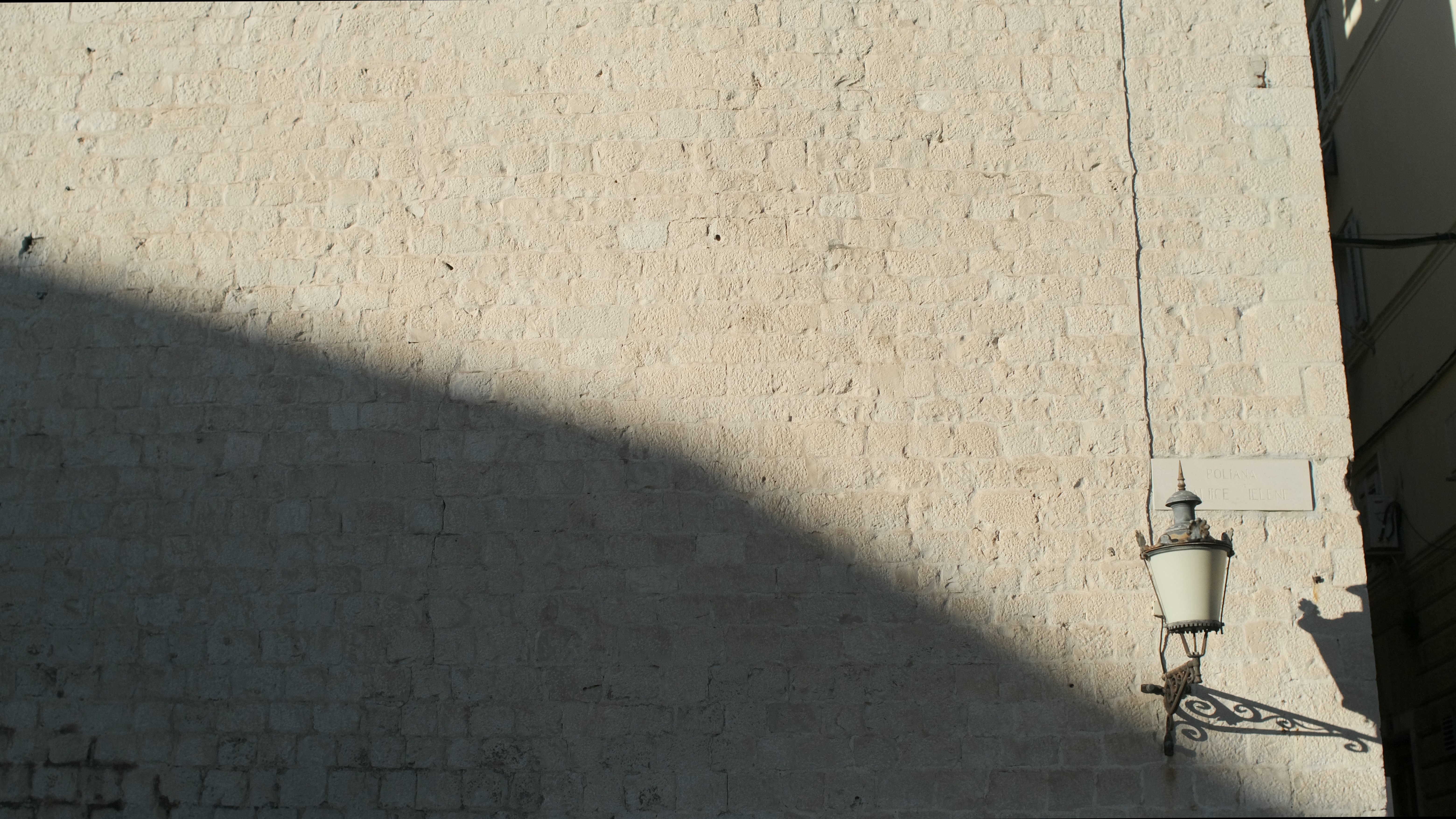  a street lamp in Split, Croatia 